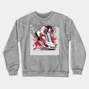 AJ 5 - Street Art - Comic book style Crewneck Sweatshirt